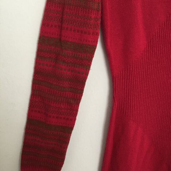 Patagonia Raspberry Red Rios Secret Lamb's Wool Dress S - Picture 5 of 9